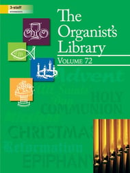 The Organist's Library, Vol. 72 Organ sheet music cover Thumbnail